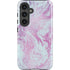 Blue and Purple Marble Galaxy S25 Impact Case